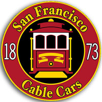 San Francisco Cable Cars Sticker