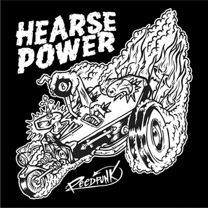 Hearse Power Sticker