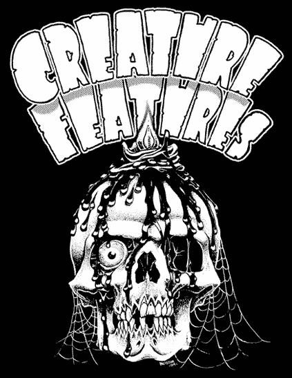 Creature Features Skull Sticker