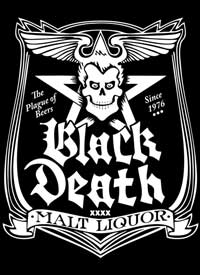 Black Death Sticker